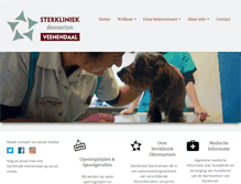 Tablet Screenshot of dierenkliniek-kerkewijk.nl